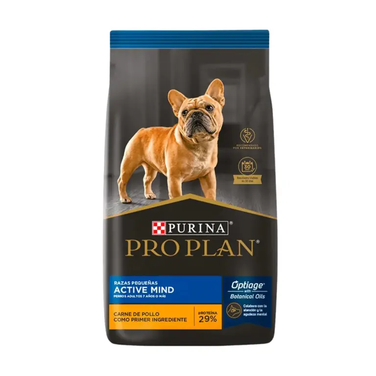 pro plan active mind razas pequenas