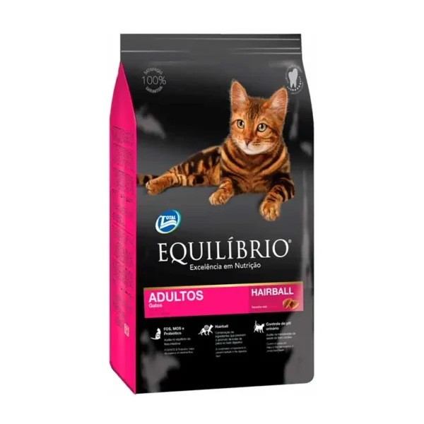 equilibrio gatos adultos hairball