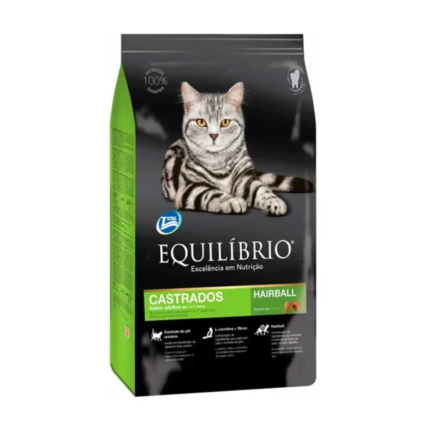 equilibrio gatos castrados hairball