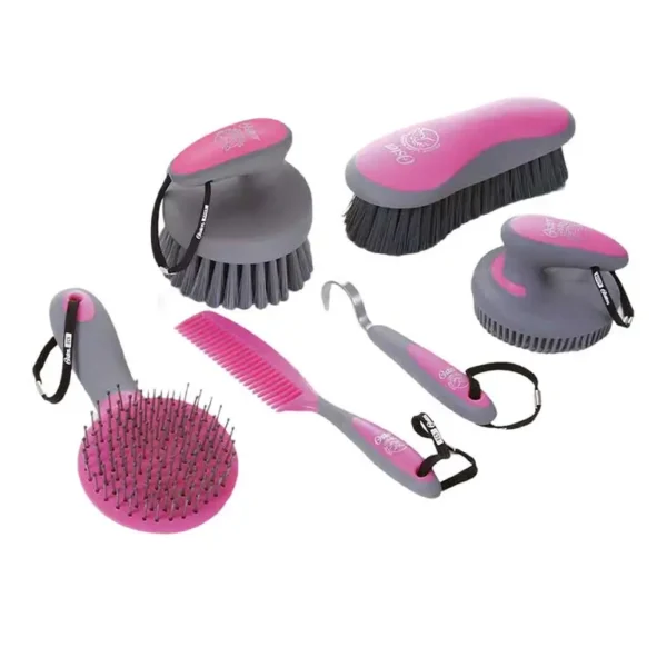 oster kit de aseo equinos rosado 2